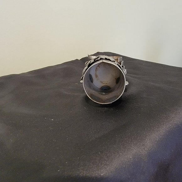 H & K Steel Scuptures Waiter Wine Bottle Holder/Wine Caddy - Picture 13 of 15